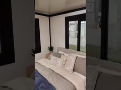 الجمع السريع المعدل مسبقًا الحاويات الصغيرة الموسعة المنازل الأسقف المعدنية المموجة