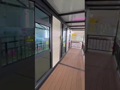 تصميم داخلي قابل للتخصيص 40ft حاوية قابلة للتوسع المنزل مع غرفتين 20-30 سنة من المتانة