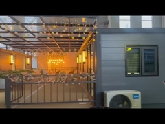 المنازل المنسدلة الصغيرة متعددة الوظائف الحاوية المضادة للزلزال 20 قدم