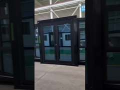 درجة 8 مقاومة لزلزال 20FT منازل مصنوعة مسبقا مع نافذة الألومنيوم الجسر المكسور