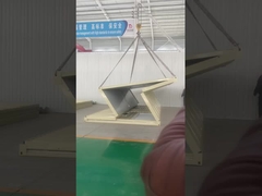 صديقة للبيئة المنزل المنسحب الصغير العربة الحاوية المقاومة للطقس