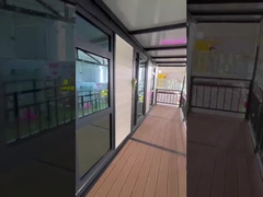 ODM منزل طابق مسطح يمتد منازل الحاويات