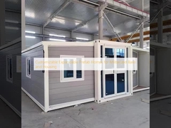 منازل مسبقة الصنع قابلة للتخصيص والتوسيع للقاعدة العسكرية والإسكان