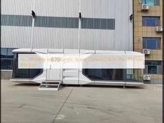 لا توجد كابينة كبسولة فضائية مضخمة ومستقبلية الحل النهائي