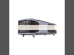 منزل كبسولة فضائية بوزن 8 أطنان مع نافذة ألومنيوم بجسر مكسور