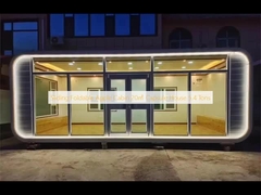 كوخ أبل القابل للطي والمنزلق 20㎡ كبسولة منزل 5.4 طن