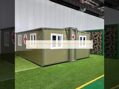 منزل طوابق حديث مع بنية فولاذية قابلة للتخصيص