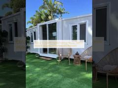 منزل قابل للطي مسبق الصنع بمعيار CE/UL بعرض 700 مم ومقاوم لزلزال بقوة 8 درجات