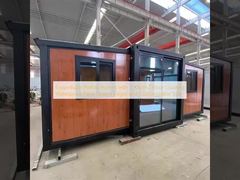 منازل سابقة التجهيز قابلة للتوسيع مع تحميل أرضي 2 كيلو نيوتن/متر مربع، طلاء مقاوم للماء، حواف محكمة الإغلاق، وحجم قابل للتخصيص