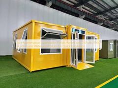 منازل جاهزة للتوسيع ذات صيانة منخفضة مع 2 KN / m2 تحميل الأرضية والحواف المقاومة للماء لتركيب سريع