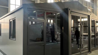 حاوية قابلة للطي مقاس 20 قدمًا، حل منزلي صغير