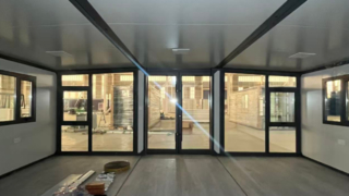 حاوية منزلية قابلة للطي بطول 20 قدمًا سهلة الإعداد