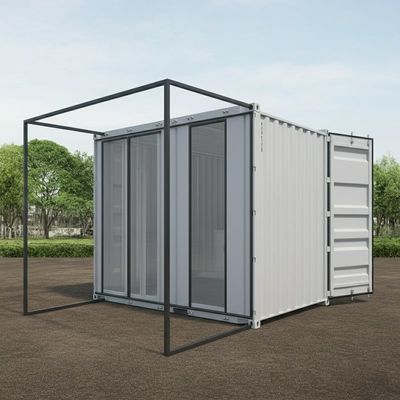 شراء الفولاذ المغلفة المكونات المتحولة الحاويات الشحن المنازل قابلة للتخصيص online manufacture