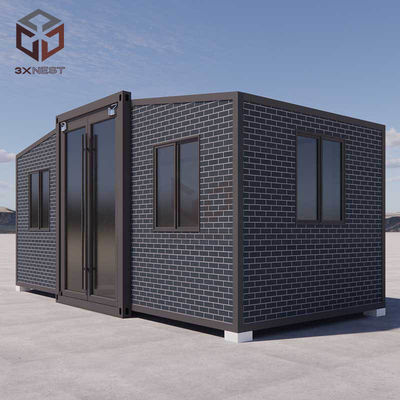 شراء التجميع السريع المعدل مسبقًا المنازل المندمجة القابلة للتوسع منزل الحاويات online manufacture