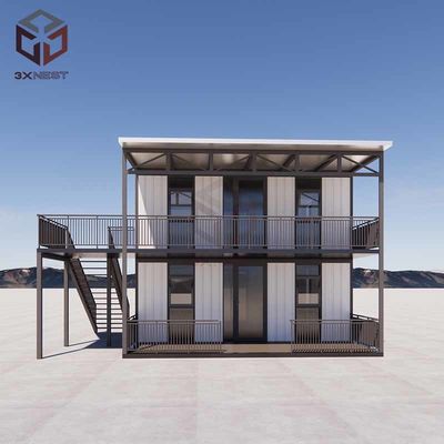 شراء منزل طابق مسطح قابل للتوسع منزل حاويات مزدوج الطبقة online manufacture
