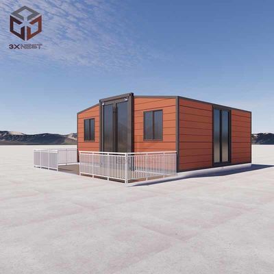 شراء 20FT منزل مصنوع مسبقًا مع أبواب فولاذية / ألومنيوم online manufacture