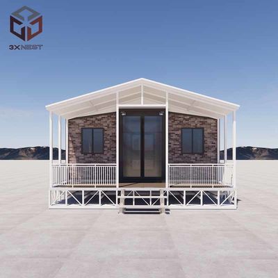 شراء هيكل فولاذي منزل حاويات مزدوج الجناح قابل للتوسع للحياة الحديثة والأنيقة online manufacture