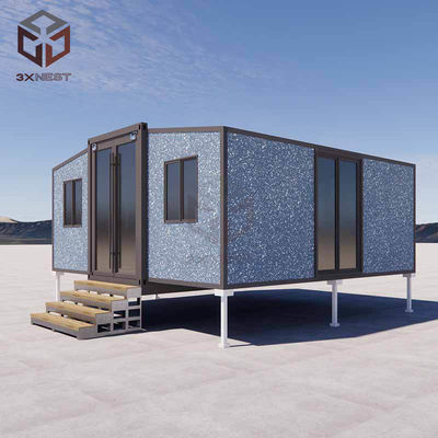 شراء 20ft حاوية جاهزة قابلة للطي منزل مقاومة الرياح مخصصة online manufacture