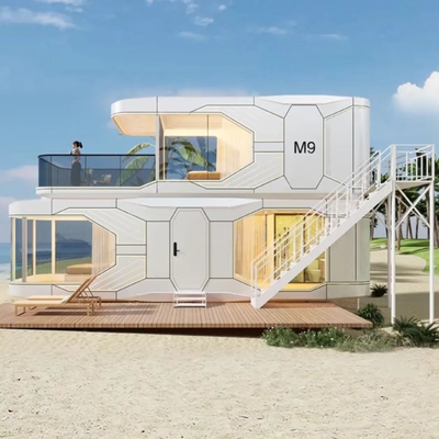 شراء منزل كبسولة فضائية يبلغ وزنها 8 أطنان مع ألواح شمسية وإضاءة LED online manufacture