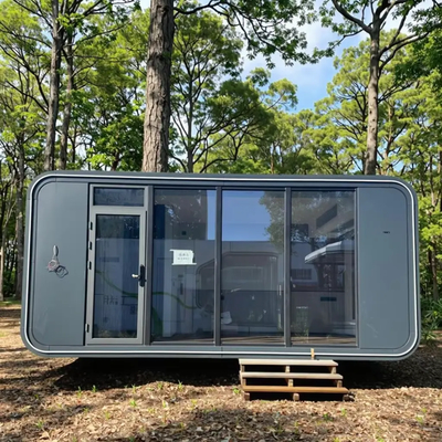 شراء آلومنيوم سبيكت Apple Capsule House 6m x 3.3m تعمل بالطاقة الشمسية online manufacture