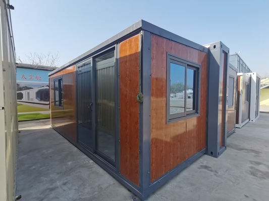 شراء Customizable Expandable Prefab Homes with 18.5 Square Meter Size and 2 KN/m2 Loading Capacity in Steel Construction online manufacture
