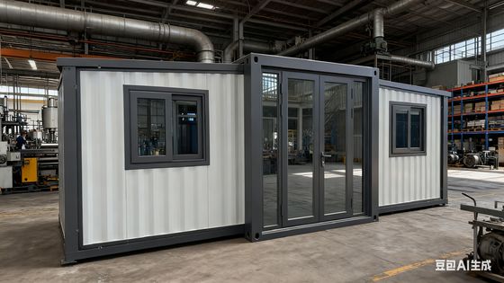 شراء Customizable Luxury Foldable 20ft Container with 2.0mm Top Beam and 0.60KN/M² Wind Resistance تصنيع عبر الإنترنت