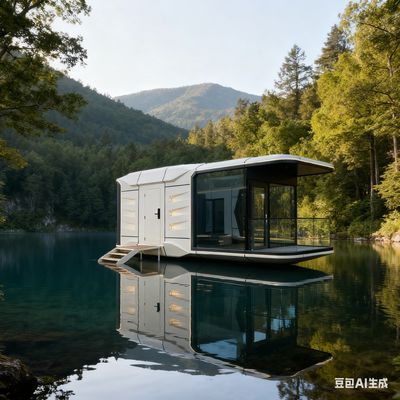 شراء Modern Space Pod with 9mm European Pine Board 3400mm Height Accommodating 2 People تصنيع عبر الإنترنت