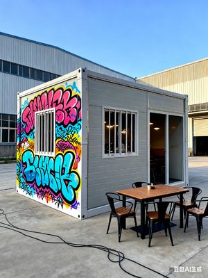 شراء Prefab Container House with Sound Insulation ≥ 30dB Wind Resistant 0.5KN/㎡ and Waterproof ‖ Class Performance تصنيع عبر الإنترنت