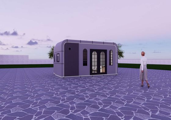 شراء Expanded Dimensions Apple Capsule House with 21.26㎡ Floor Area and Load Capacity for 2 Sets in 40ft Container تصنيع عبر الإنترنت
