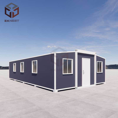OEM قابلة للطي 40ft حاوية قابلة للتوسع المنزل منزل الجدة شقة