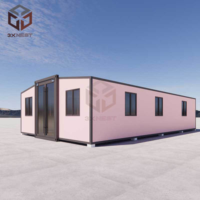 مجمع 40ft حاوية قابلة للتوسع المنزل المنزل مع غرفتي النوم