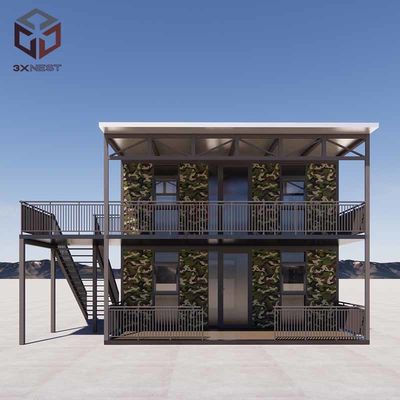 تصميم داخلي قابل للتخصيص 40ft حاوية قابلة للتوسع المنزل مع غرفتين 20-30 سنة من المتانة
