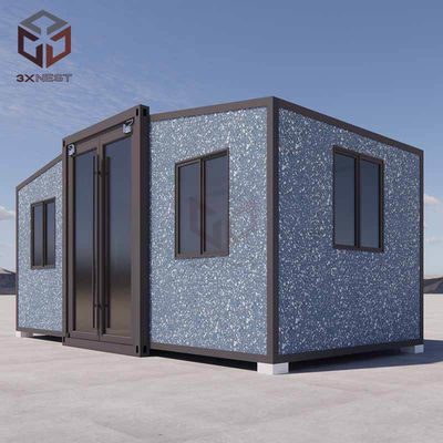 المنازل الجوالة القابلة للتوسع المسبقة للإنشاء سهلة التجميع 10FT