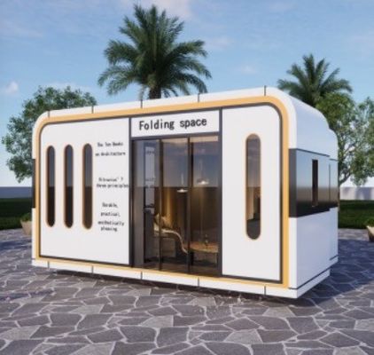 منازل الكبسولة الفضائية القابلة للطي Apple House SPC Flooring