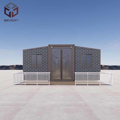 20FT منزل تم بناؤه مسبقًا مع سقف لوحة ساندويتش
