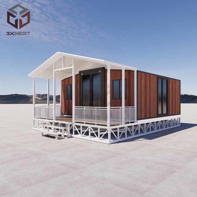 الدرجة الثامنة مقاومة لزلزال المنزل الفاخر المجهز مع تصميم السقف القابل للتخصيص