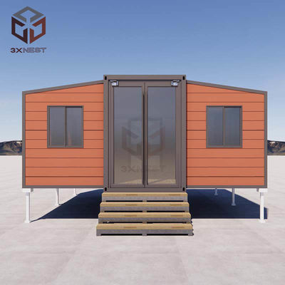 20FT المنازل المسبقة الصنع سهلة وسريعة التثبيت مقاومة للزلزال الدرجة 8