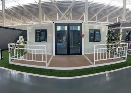 تصميم مخصص قابلة للطي 20ft حاوية تصميمات داخلية شخصية وخيارات أرضيات مختلفة لجذب جمالي