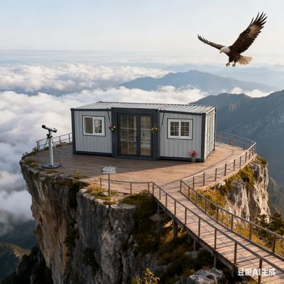 Customizable House Layout and Walls in Luxury Prefabricated 20 Foot House with 50mm/75mm Sandwich Panel Walls