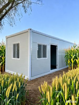 منزل مطوي حديث مع 5800 * 2400 * 2896mm الأبعاد المستوى الزلزالي 8 و 0.5KN / m2 مقاومة الرياح