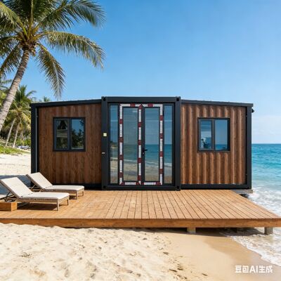 حاوية قابلة للطي بطول 20 قدمًا مع عزل حراري وصوتي تلبي معايير السلامة الدولية ويمكن تخصيصها لتطبيقات مختلفة